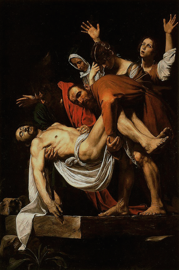 "La Deposizione di Cristo" by Caravaggio