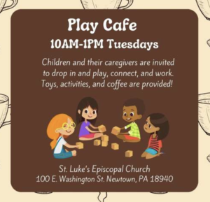 Advertisement for Play Cafe